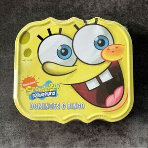NIB SpongeBob SquarePants Dominoes and Bingo Set